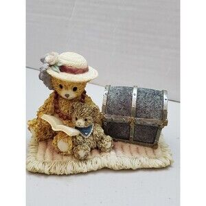 Bainbridge Resin Victoria & Ben Bears With Treasure Chest Trinket Box 901/10,000